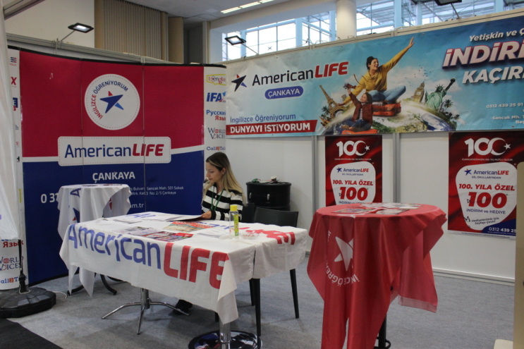 American Life, ATO Congresium’da düzenlenen Hayat Boyu Öğrenme ve Eğitim Fuarı’nda