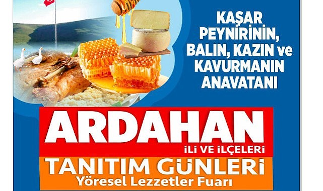 Ankara’da Ardahan tanıtım günleri başlıyor