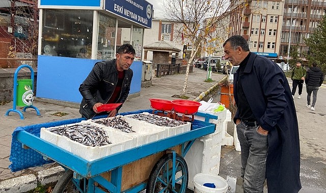 Ardahan’da tezgahlar balıkla doldu