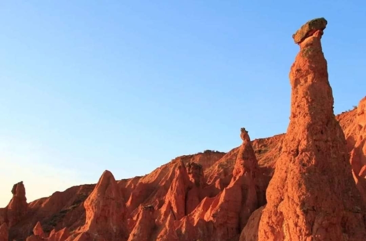 Kırıkkale’nin Kapadokya’sı ,Kırmızı Kayalar