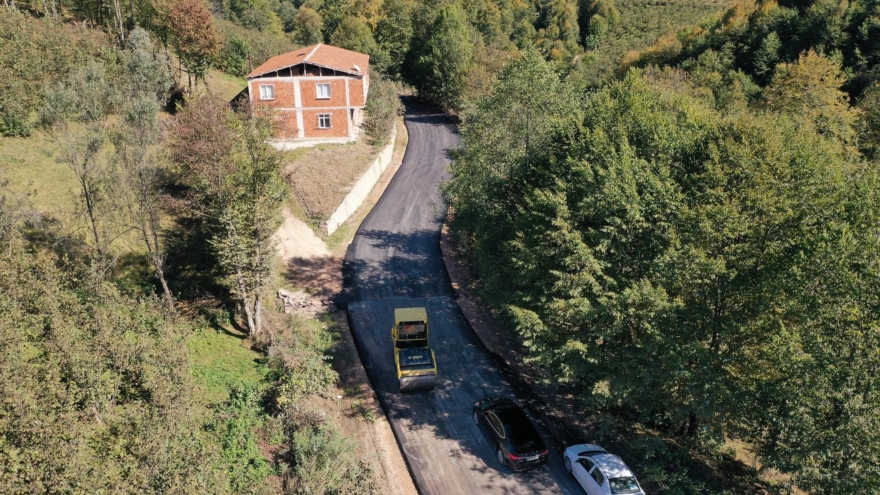 OBB, Aybastı’da 12 km’lik yol asfaltlanıyor