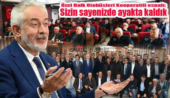 Özel Halk Otobüsleri Kooperatifi esnafı: Sizin sayenizde ayakta kaldık