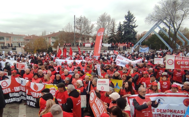 Ankara’da Büyük Emekli Mitingi gerçekleşti