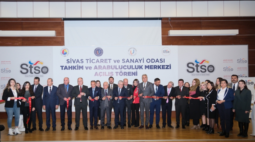 Ardıç, Sivas TSO Tahkim ve Arabuluculuk Merkezinin açılışını yaptı