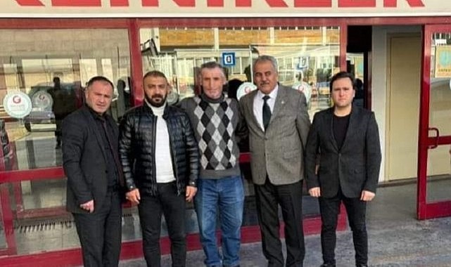 Başkan Turgay Mert, yaralı askerimizi GATA’da ziyaret etti