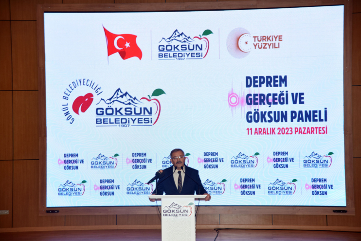 GÖKSUN BELEDİYESİ “DEPREM GERÇEĞİ VE GÖKSUN” KONULU PANEL DÜZENLEDİ