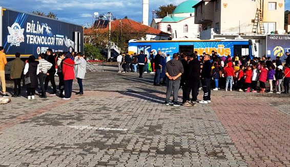 Kepez’in mobil hizmetleri Kaş’ta