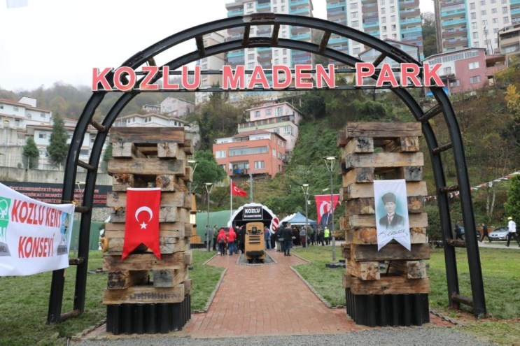 ”Maden Park” madenciler gününde açıldı