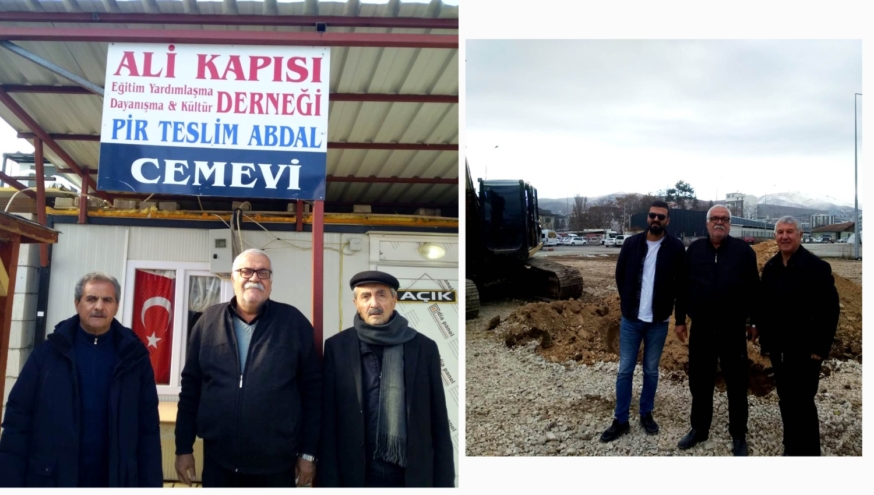 Malatya’da Çavuşoğlu Mahallesine Cem Evi Yapılıyor