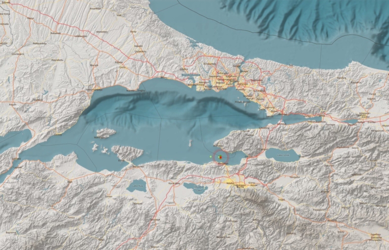 Marmara Denizi’nde 13 artçı deprem daha meydana geldi