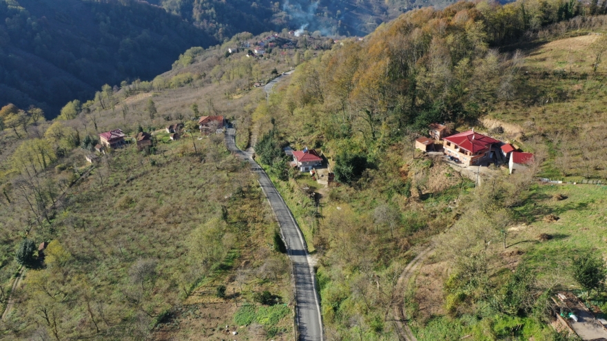 Perşembe-Boğazcık yolu asfaltlandı