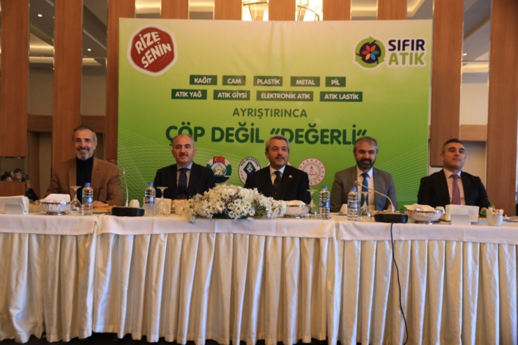 Sıfır Atık Proje kampanya açılış toplantı Rize’de gerçekleşti