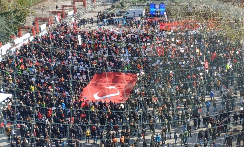 Staj ve çıraklık mağdurları Büyük İstanbul Mitinginde buluştu