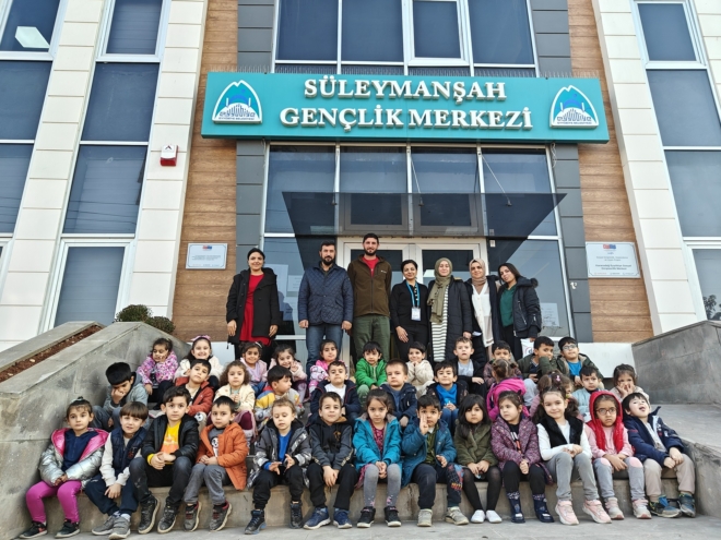 Süleymanşah Gençlik Merkezi şehrin ilgi odağı oldu