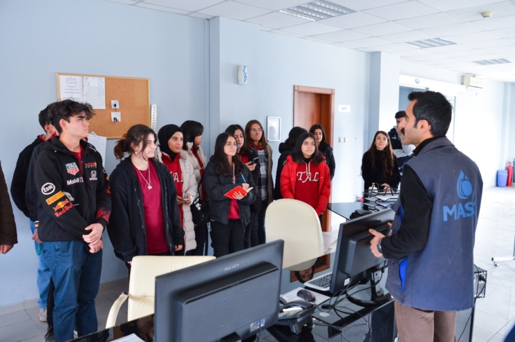 Tecde Anadolu Lisesi Öğrencilerinden MASKİ’ye Ziyaret