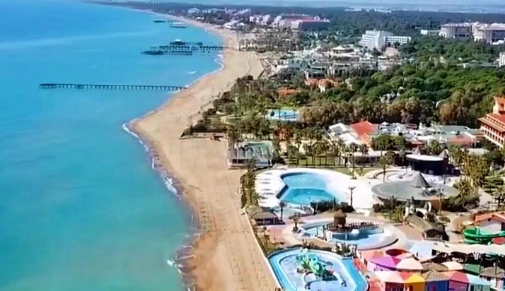 Belek’e 2023’de bir milyon 772 bin  turist geldi