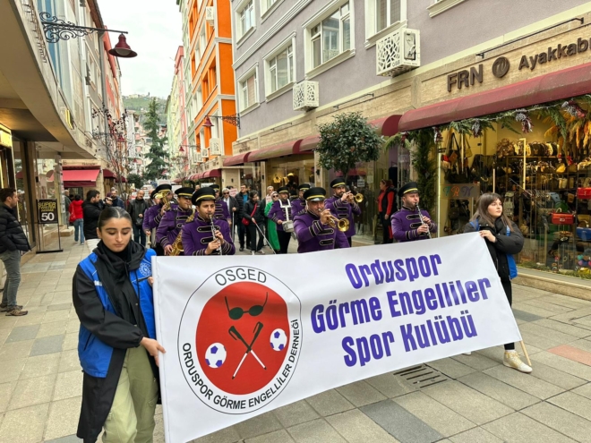 Engelliler Haftası Ordu Gençlik Merkezi’nin katılımıyla kutlandı