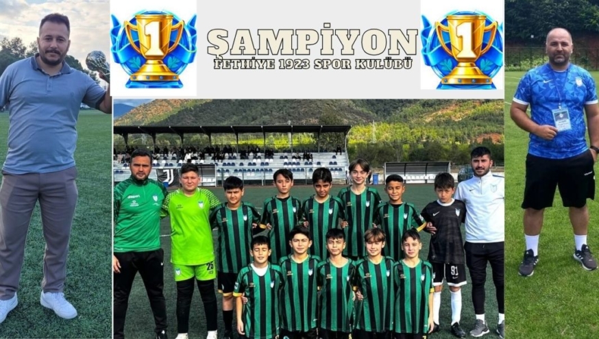 Fethiye 1923 Spor Kulübü U12 kategorisinde zirveye uçuyor