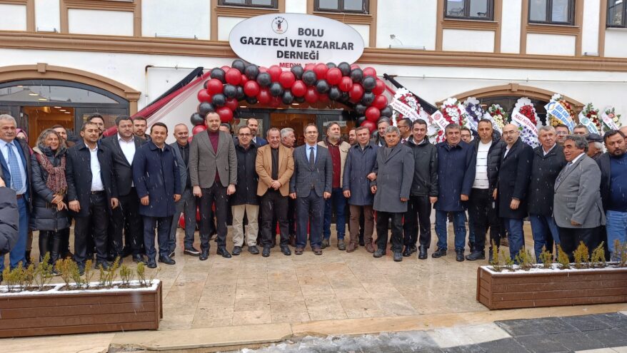 Gazeteci ve Yazarlar Derneği’nden  Görkemli “Medya evi” açılışı