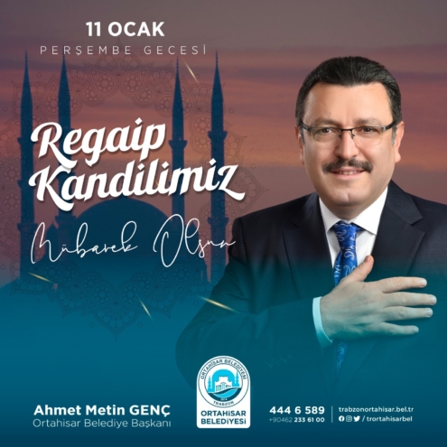 Genç, Regaib Kandili’ni kutladı