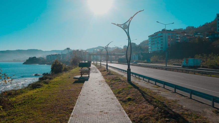 Giresun sahil şeridi bölgede fark yaratıyor