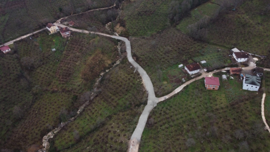 Ordu Büyükşehir Belediyesi’nde yol çalışmaları devam ediyor