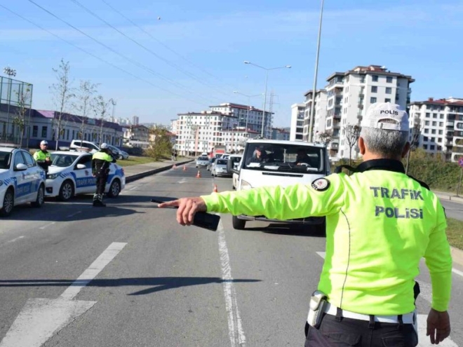 Ordu’da bir haftada 13 bin araç denetlendi