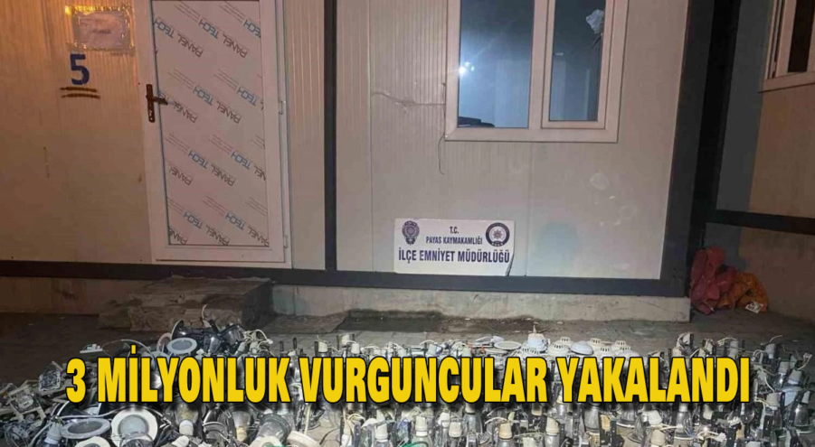 3 milyonluk vurguncular yakalandı