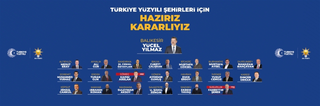 Akp Balıkesir ilçe belediye başkan adayları belli oldu