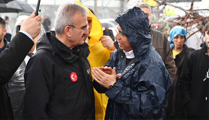 Bakan Yardımcısı Karaloğlu, su baskınlarından etkilenen bölgede