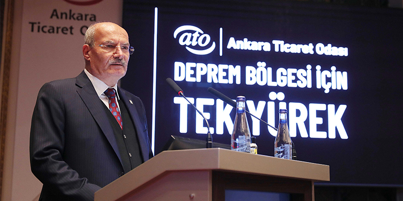 Baran: ATO olarak tüm varlığımızla deprem bölgesinde olduk