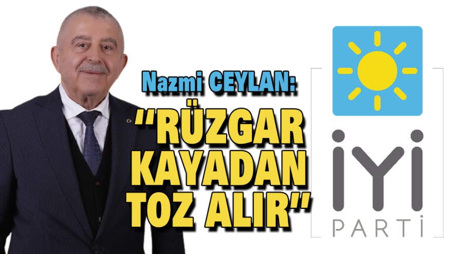 Ceylan: Rüzgar, kayadan toz alır