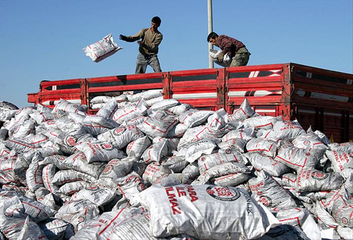 Çorum’da binlerce haneye 5,5 kilo ton kömür dağıtıldı