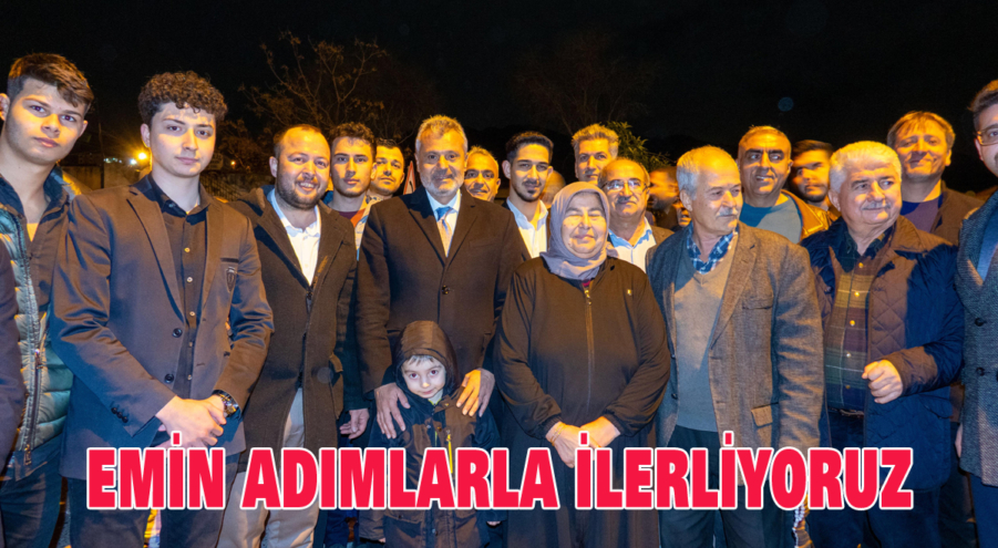 Emin adımlarla ilerliyoruz