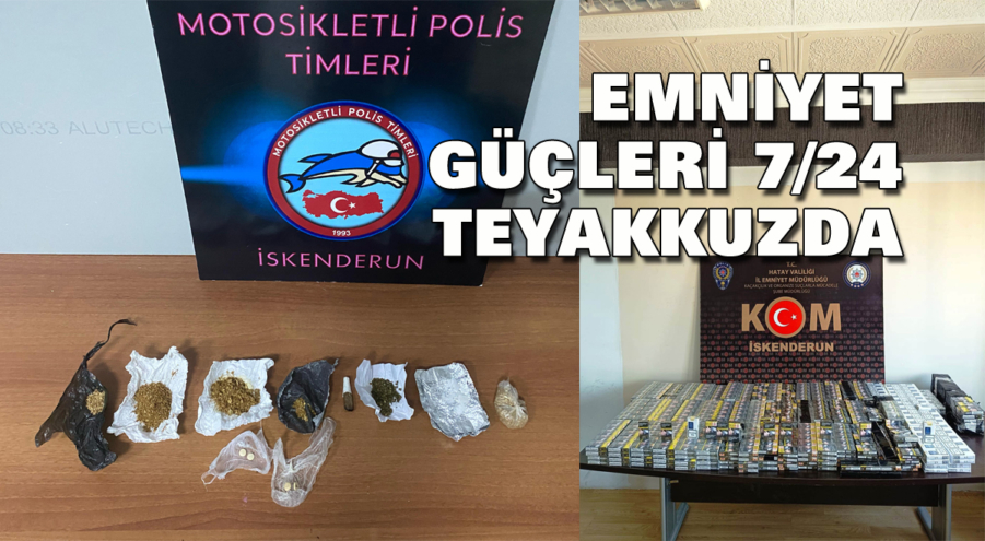 Emniyet güçleri 7/24 teyakkuzda