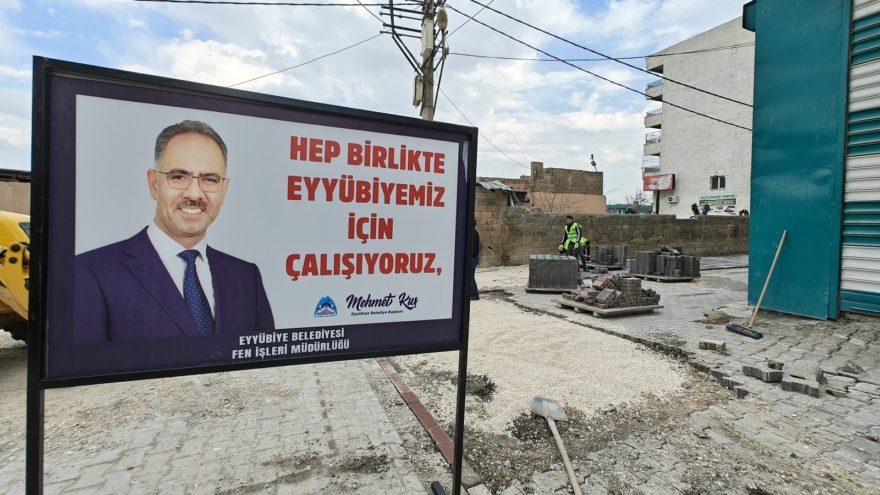 Eyyübiye’de 20 Ekiple Yol Çalışması