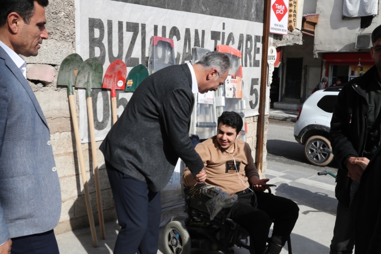 Eyyübiyeliler Başkan Mehmet Kuş’u bağırlarına bastı