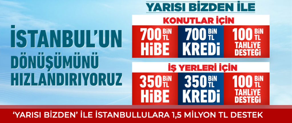 İstanbul’da yüzyılın dönüşümü için düğmeye basıldı