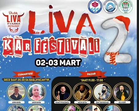 Trabzon’da Liva 2. Kar Festivali