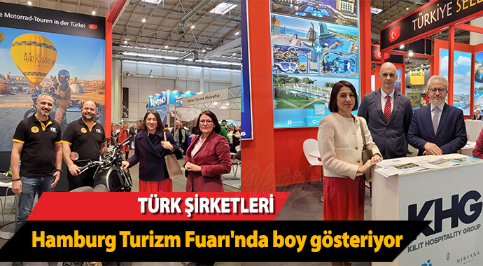 Türk şirketleri Hamburg Turizm Fuarı’nda boy gösteriyor