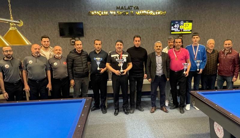 Üç Bant Bilardo İllerarası Şampiyonası, final müsabakalarıyla tamamlandı