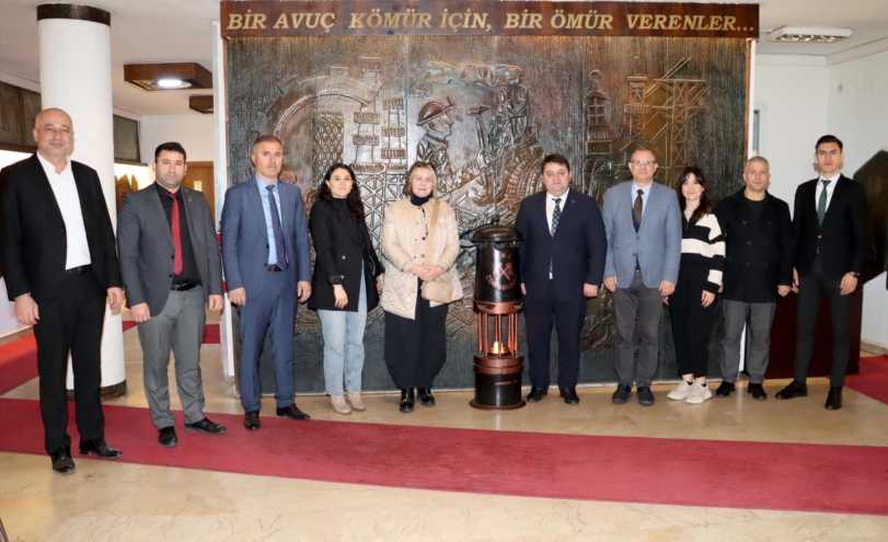 Zonguldak Kömür Jeoparkı Yönetimi’nden GMİS’e ziyaret