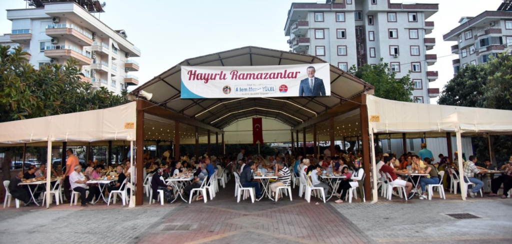 Alanya Belediyesi Ramazan boyunca iftar verecek 