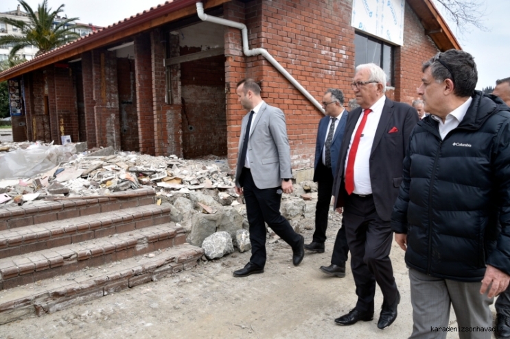 Başkan Posbıyık ” Sahil Eskisinden Daha Güzel Olacak”