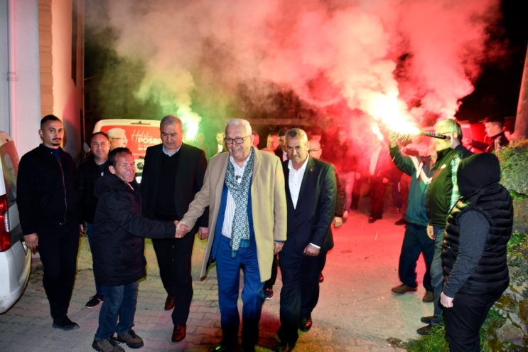 Başkan Posbıyık, Ören halkına doğal gaz müjdesi