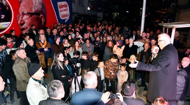 Başkan Posbıyık’a miting gibi karşılama