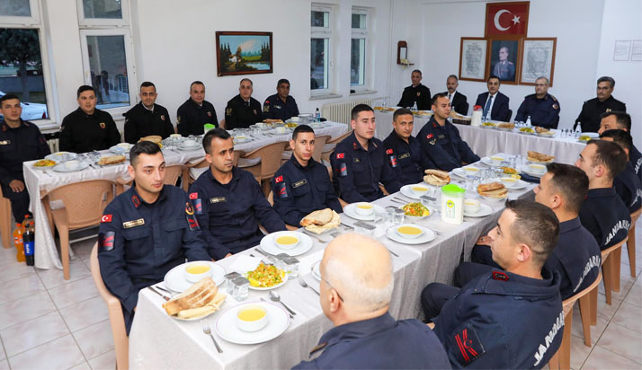 Burdur Jandarma iftarda buluştu