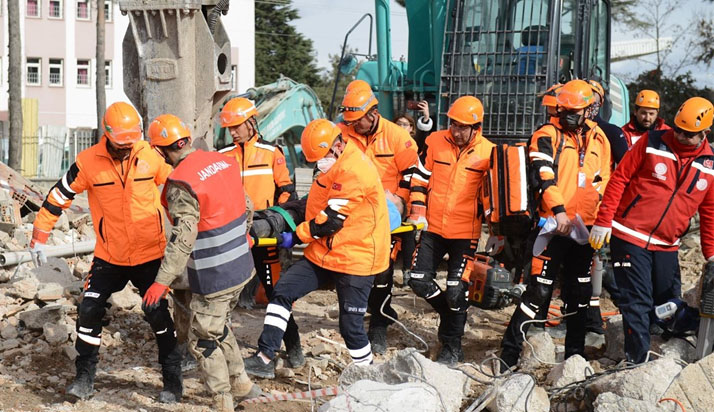 Deprem tatbikatı gerçeği aratmadı