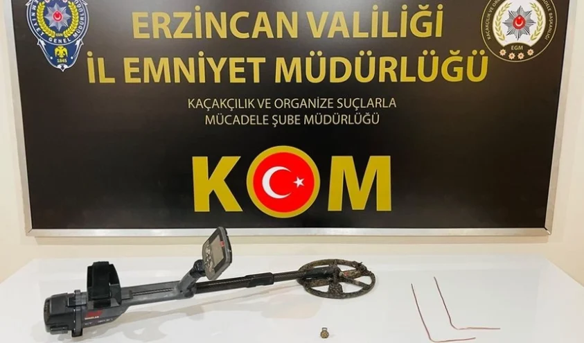 Erzincan’da Tarihi Eser Kaçakçılığı Operasyon