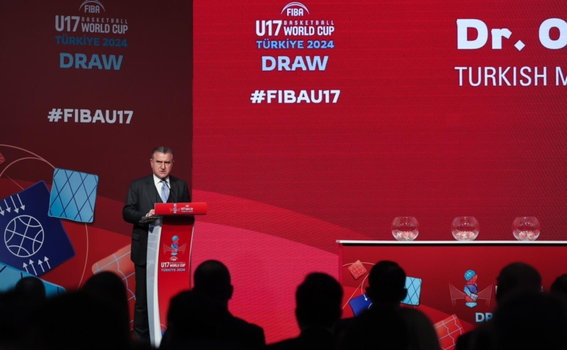 FIBA 17 Yaş Altı Dünya Kupası’nın kura çekimi yapıldı, Türkiye’nin Rakipleri belli Oldu